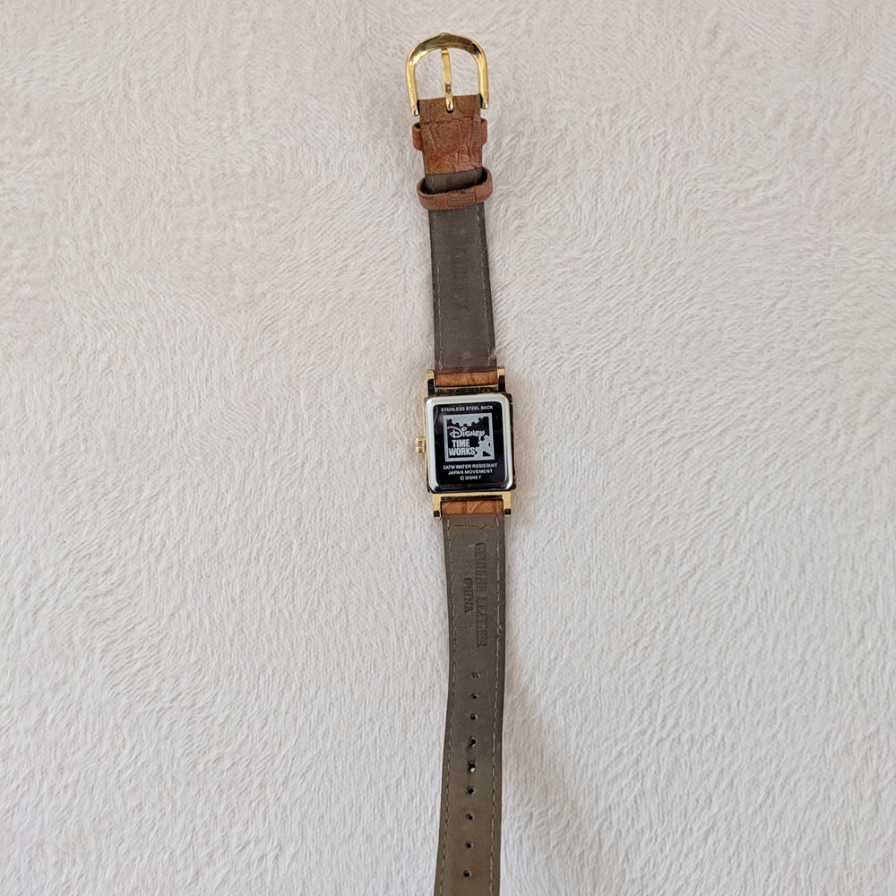 Disney Gold Rectangular Watch - image 3